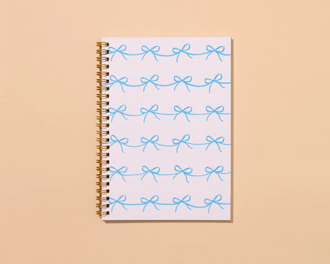 Bows Spiral Notebook