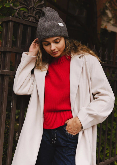 Mad Hatter Thick Ribbed Beanie