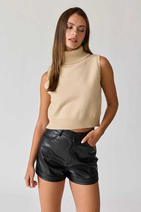  Alice Turtle Neck Knit Top