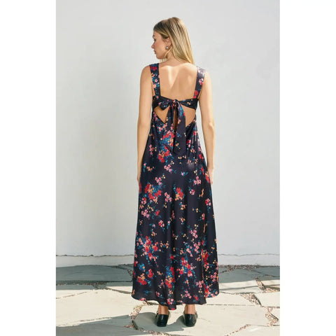  In A Mood Empire Waist Midi Dress