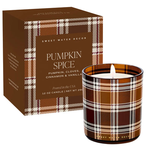  Pumpkin Spiced Boxed Candle
