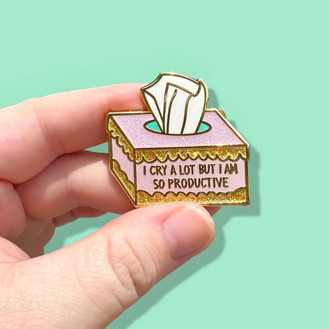  I Cry A Lot Pin