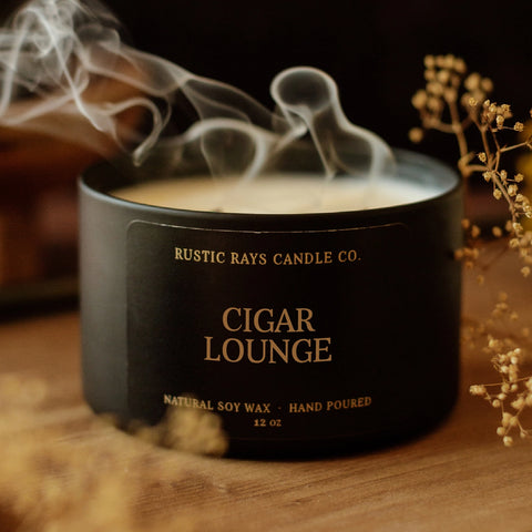 Cigar Lounge Candle