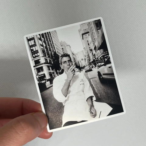  Anthony Bourdain New York Sticker