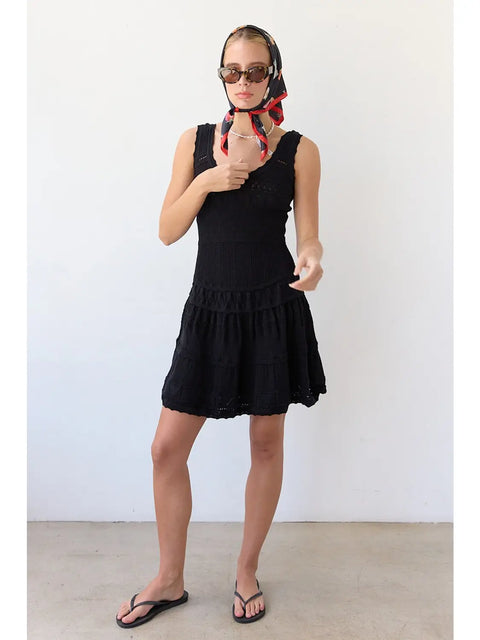  Fit & Flare Knit Dress