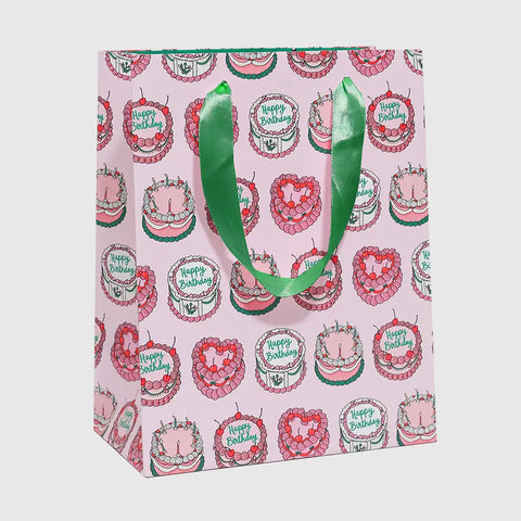 Vintage Cakes Birthday Gift Bag