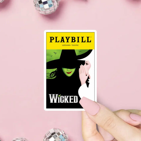  Wicked Theatre Playbill