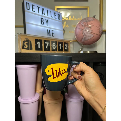 Luke's Dark Blue Mug