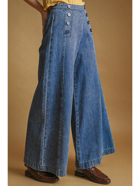  Sailor Denim Wide Pants