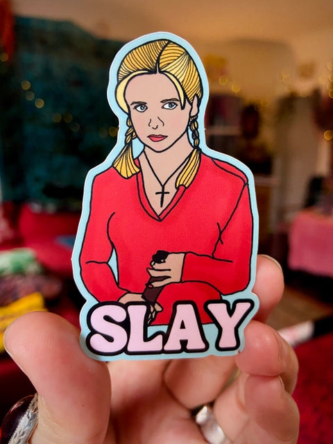 Slay Buffy Sticker