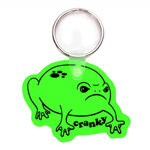  Cranky Froggy Bad Mood Keychain
