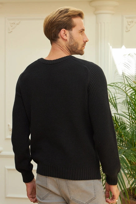  Long Sleeve Crewneck Sweater