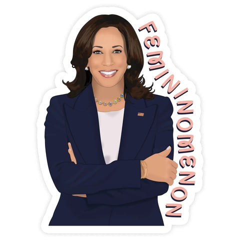 Kamala Harris Femininomenon Sticker