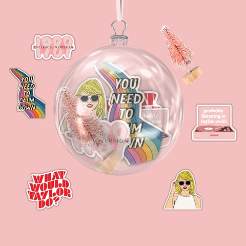  Taylor Sticker Gift Ornament