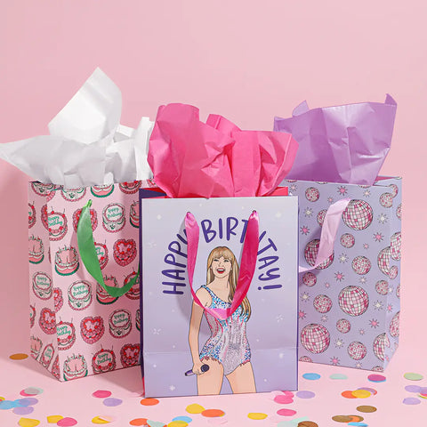 Vintage Cakes Birthday Gift Bag