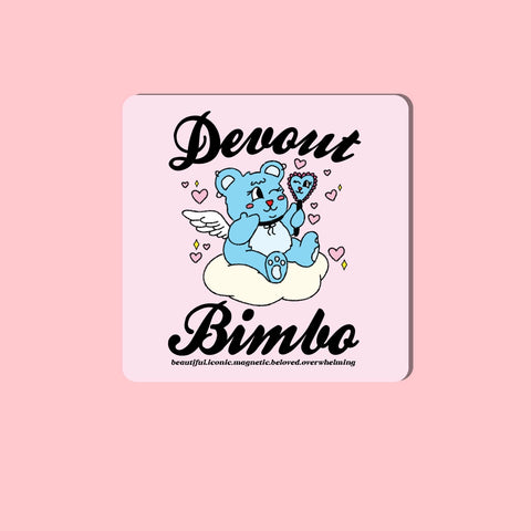 Devout Bimbo Sticker