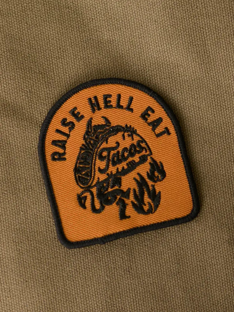 Raise Hell Eat Tacos Patch