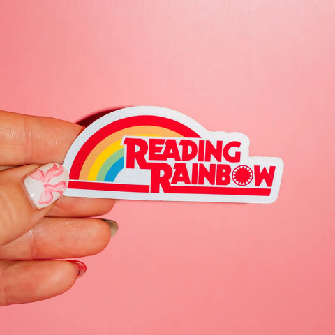  Reading Rainbow Sticker