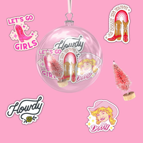  Dolly Sticker Gift Ornament