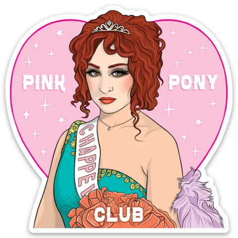 Midwest Pink Pony Chappell Sticker