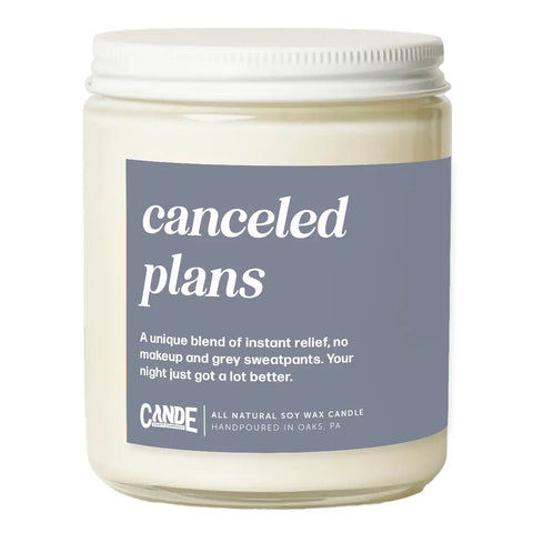  Canceled Plans Candle