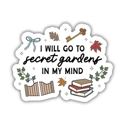 Secret Gardens Taylor Swift Sticker