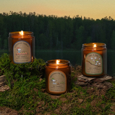 Take A Hike For Peanuts Candle