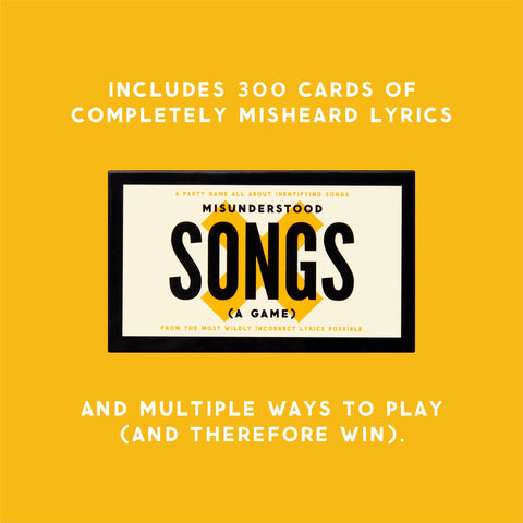  Misunderstood Songs Game