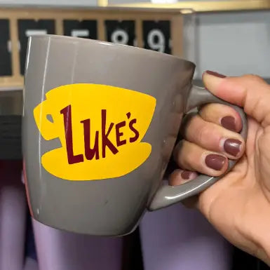 Luke's Gray Mug