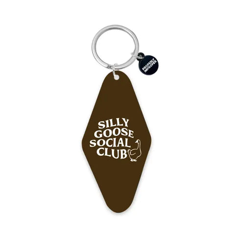 Silly Goose Social Club Key Tag