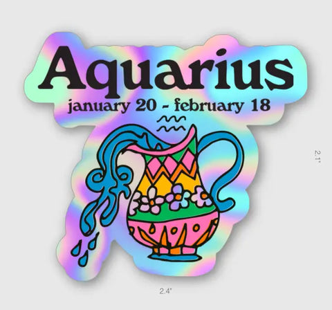 Holographic Zodiac Sign Stickers