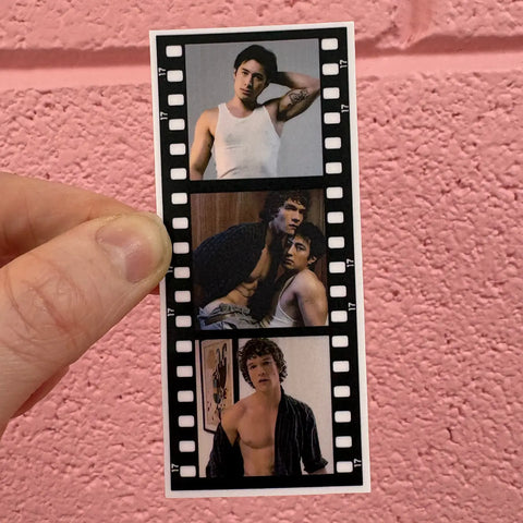 Heated Rivalry Film Strip Sticker