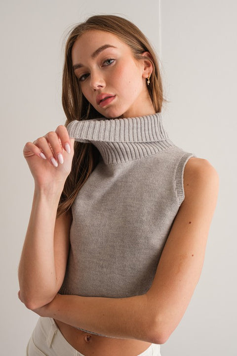  Alice Turtle Neck Knit Top