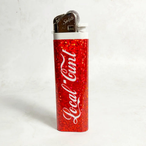 Local Cunt Sparkly Lighter