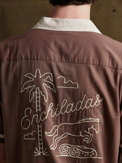 Enchiladas Casual Button Down Shirt Men & Women