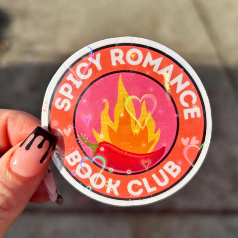 Spicy Romance Book Club Sticker