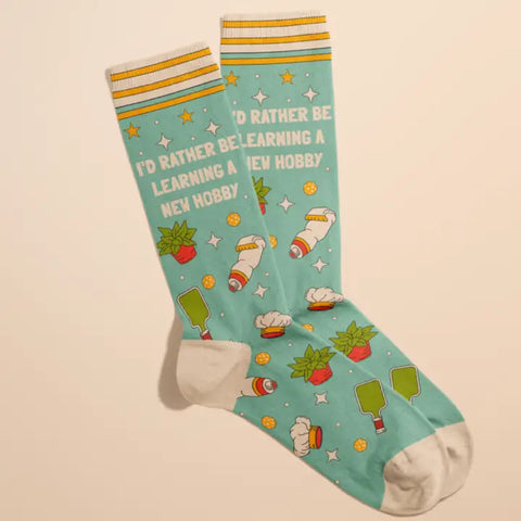  Learning A New Hobby Socks