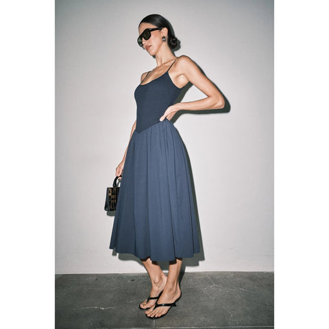  Chloe Contrast Maxi Dress