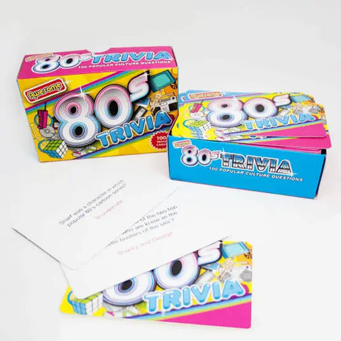 80s Trivia Cards