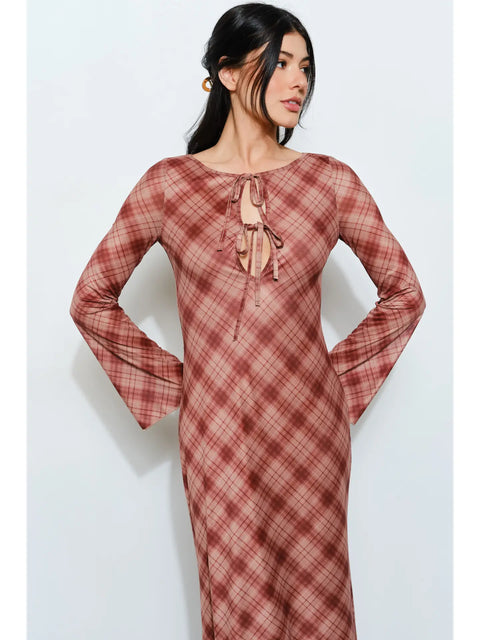  Nanoy Plaid Dress