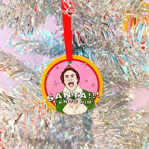 Buddy The Elf Holiday Ornament