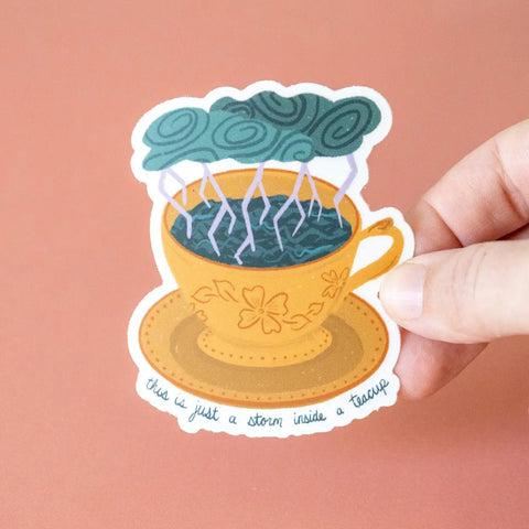  Opalite Teacup Sticker