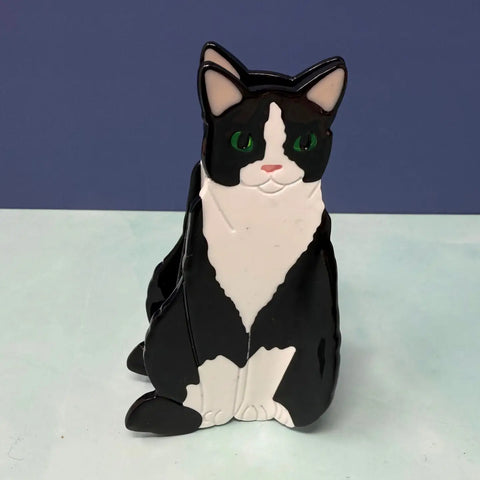  Tuxedo Cat Hair Claw Clip