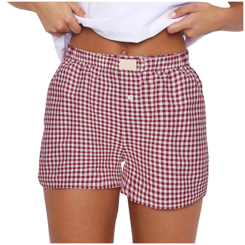  Lysandra Gingham Boxer Shorts