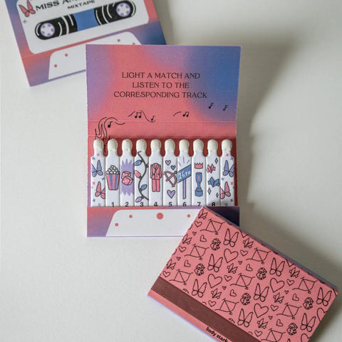  Mixtape Matchbooks