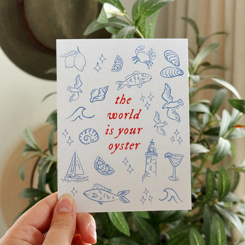  The World Is Your Oyster Card