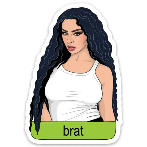 Brat Baby Sticker