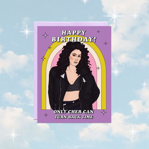 Cher Birthday Card