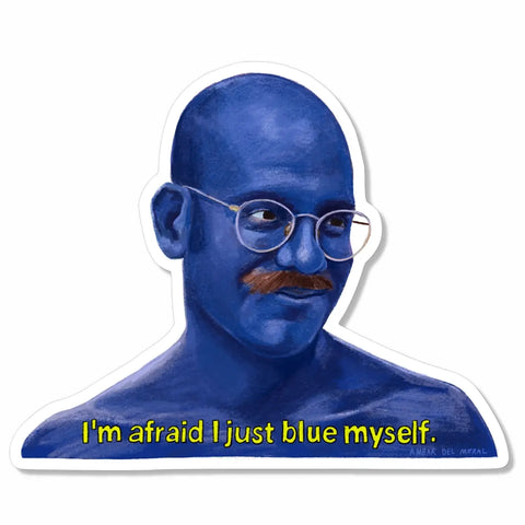 Tobias Blue Myself Arrested Development Sticker