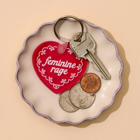  Feminine Rage Keychain